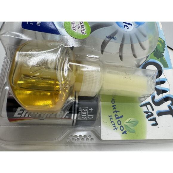 Oust Portable Fan Outdoor Scent Eliminates Odors 2004 Discontinued Vintage New - Picture 6 of 7